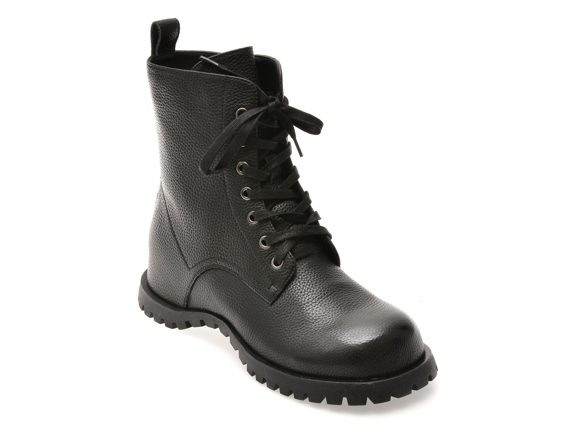 Ghete GRYXX negre, 2559, din piele naturala
