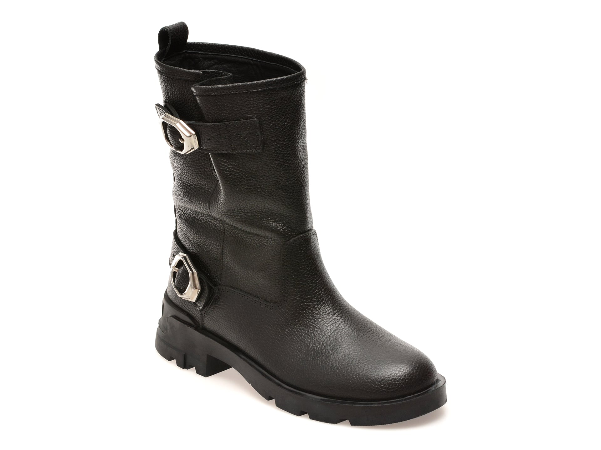 Ghete GRYXX negre, 4846201, din piele naturala