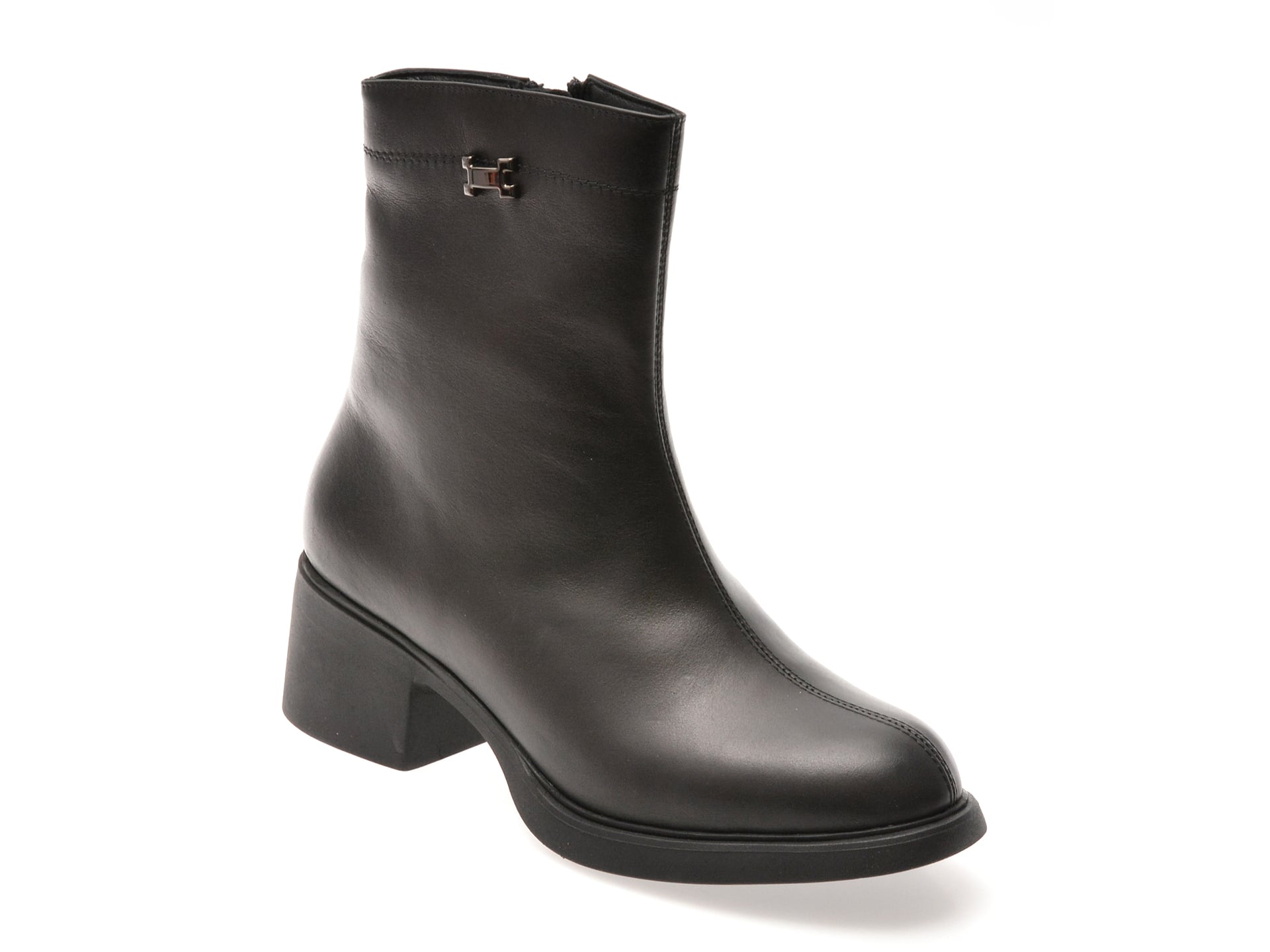 Ghete GRYXX negre, 6175128, din piele naturala