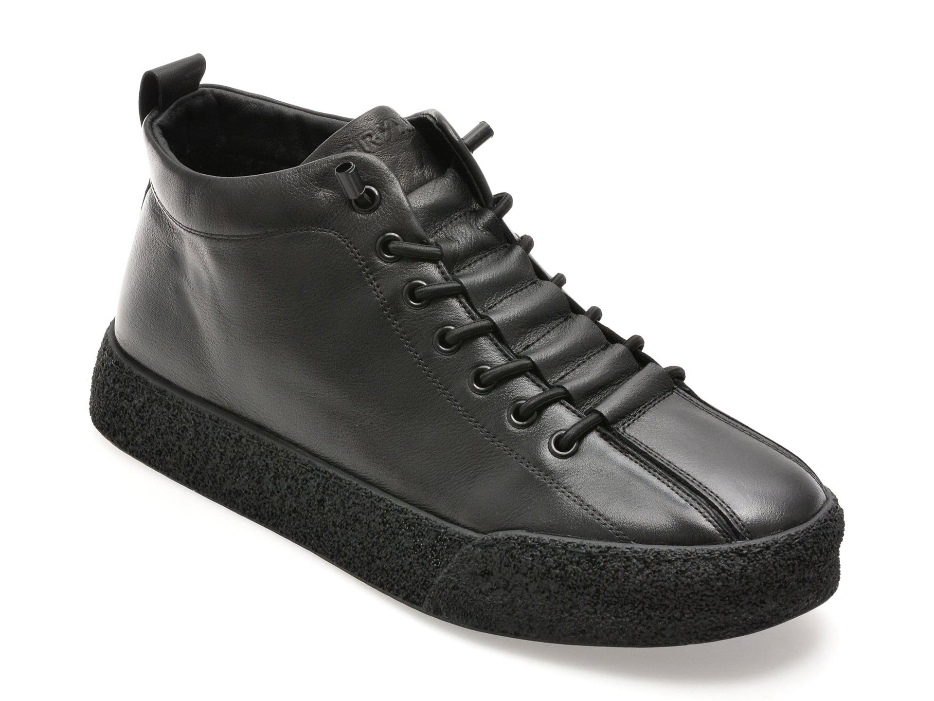 Ghete GRYXX negre, LN61, din piele naturala