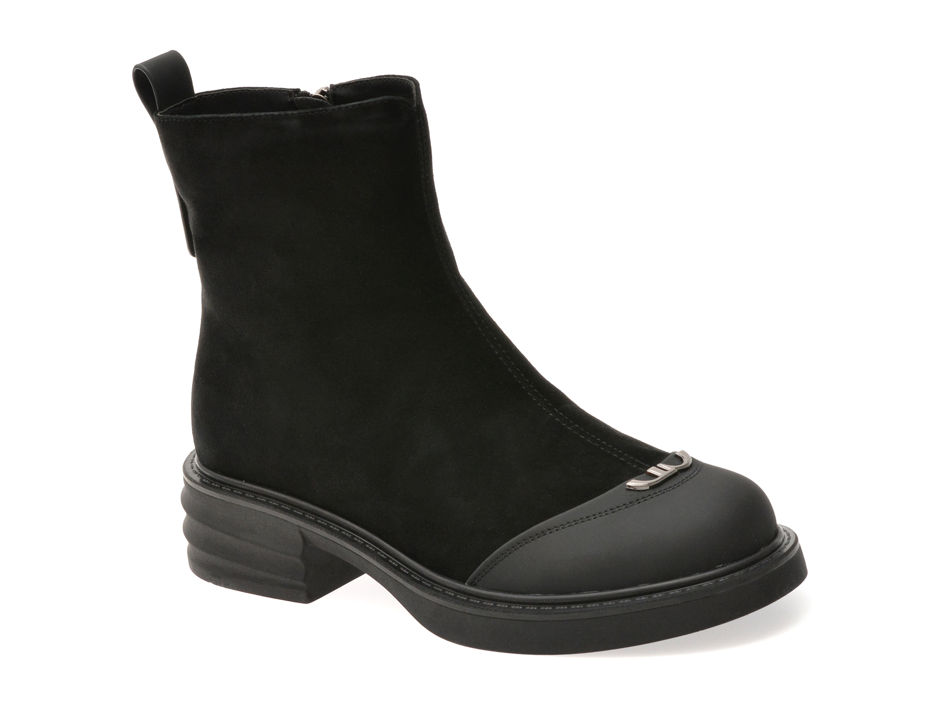 Ghete GRYXX negre, M67B, din piele intoarsa