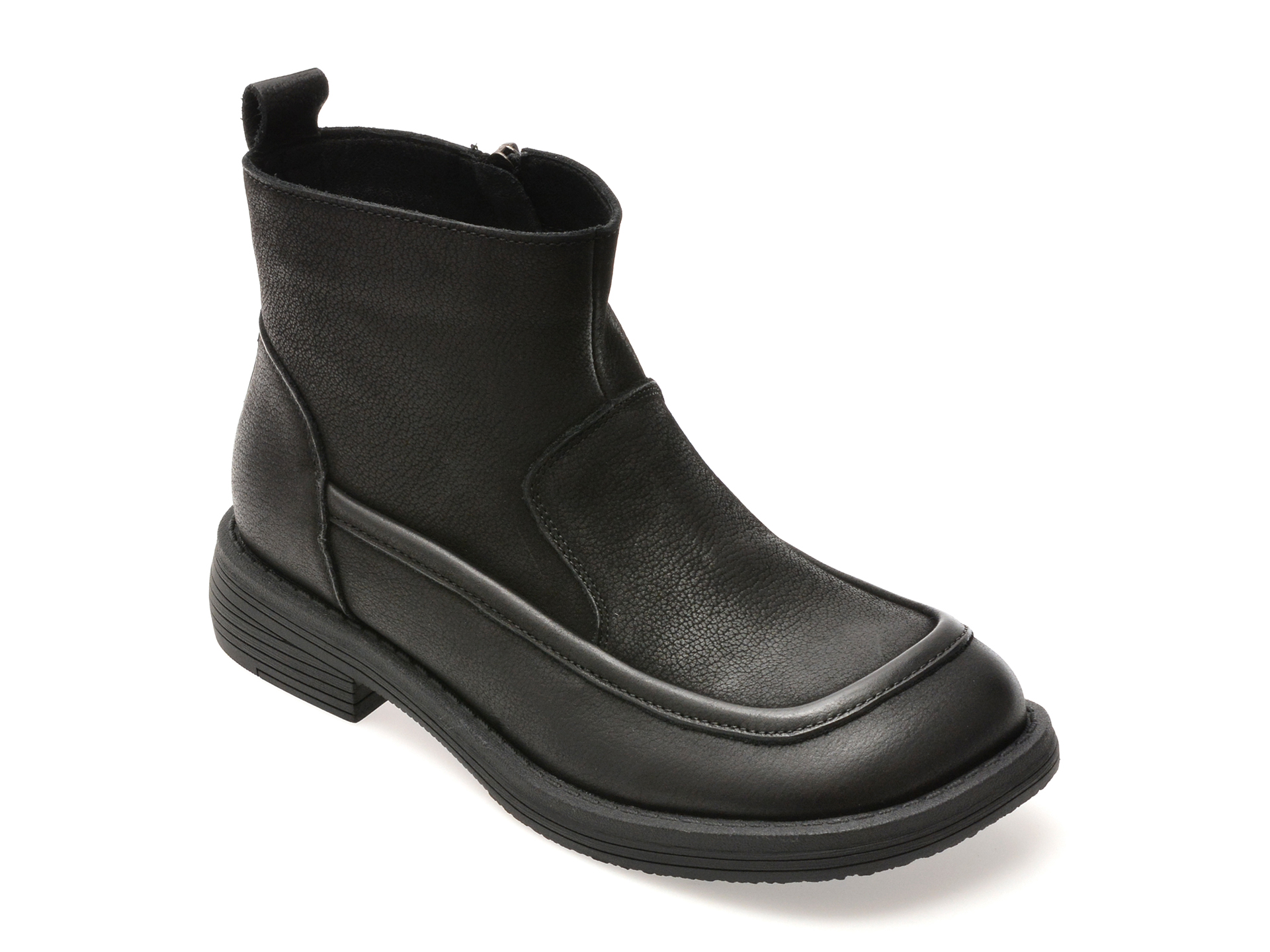 Ghete GRYXX negre, X001, din piele naturala