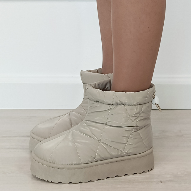Ghete impermeabile kaki deschis DAV8651 112