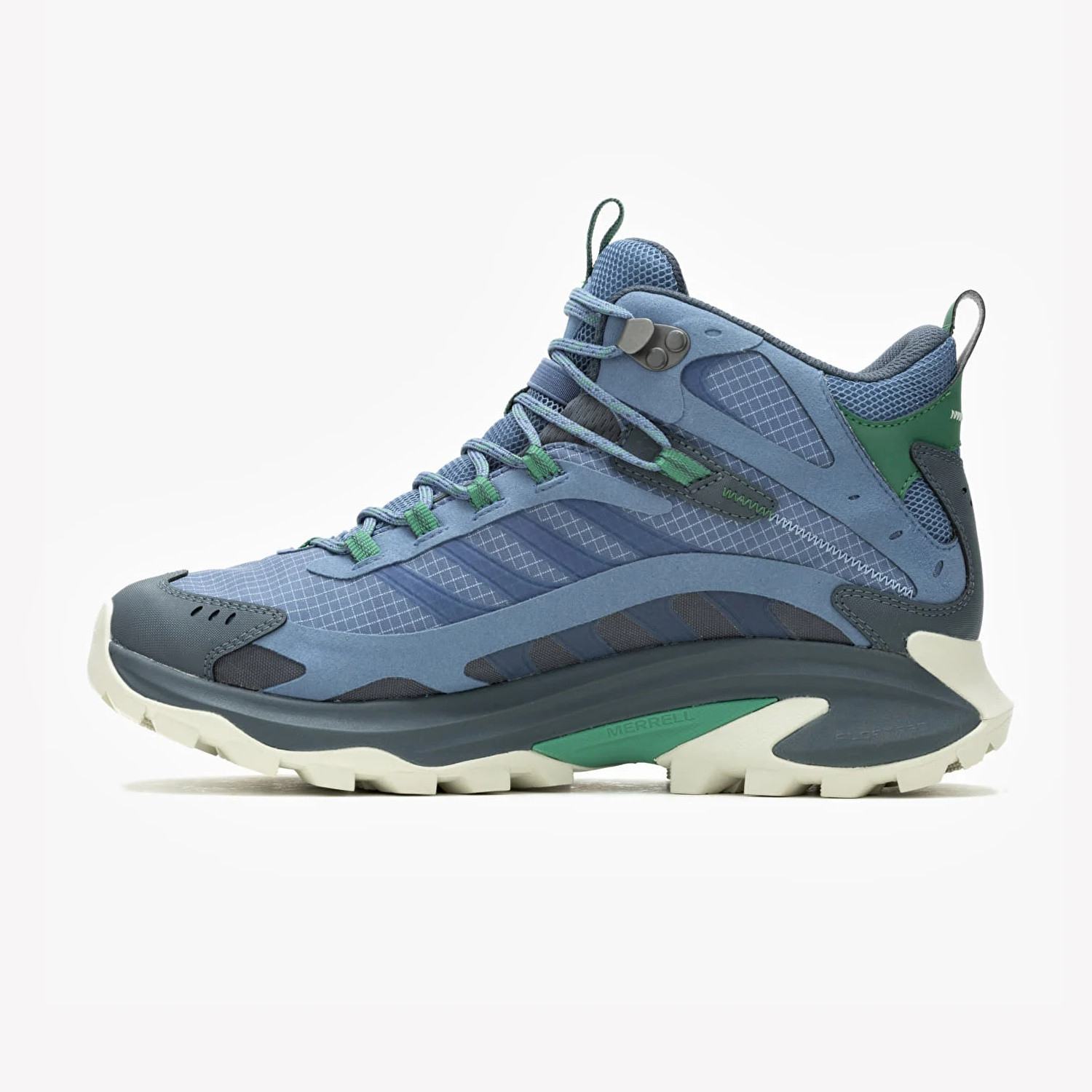 Ghete Merrell Moab Speed 2 Mid GORE-TEX Steel Blue Albastru - Steel Blue - poza 3