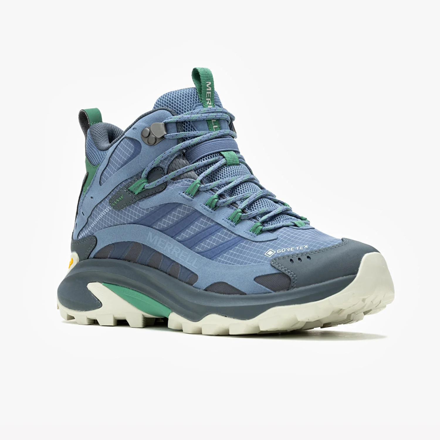 Ghete Merrell Moab Speed 2 Mid GORE-TEX Steel Blue Albastru - Steel Blue - poza 2