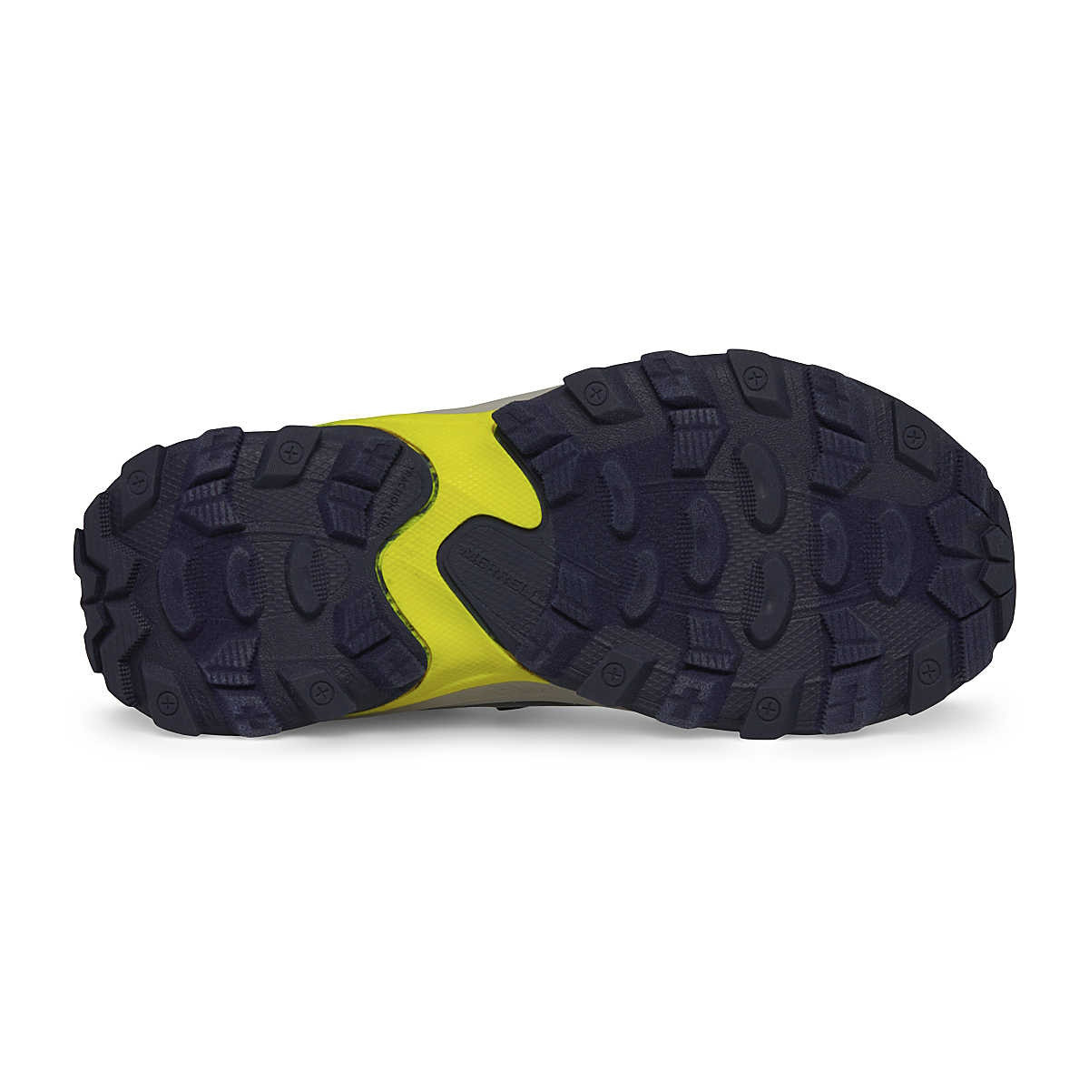 Ghete Merrell Moab Speed Mid 2 A/C Waterproof Kids Albastru - Navy - poza 5