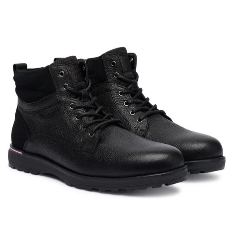 Ghete Tommy Hilfiger CORPORATE W LTH LACE BOOT - poza 3