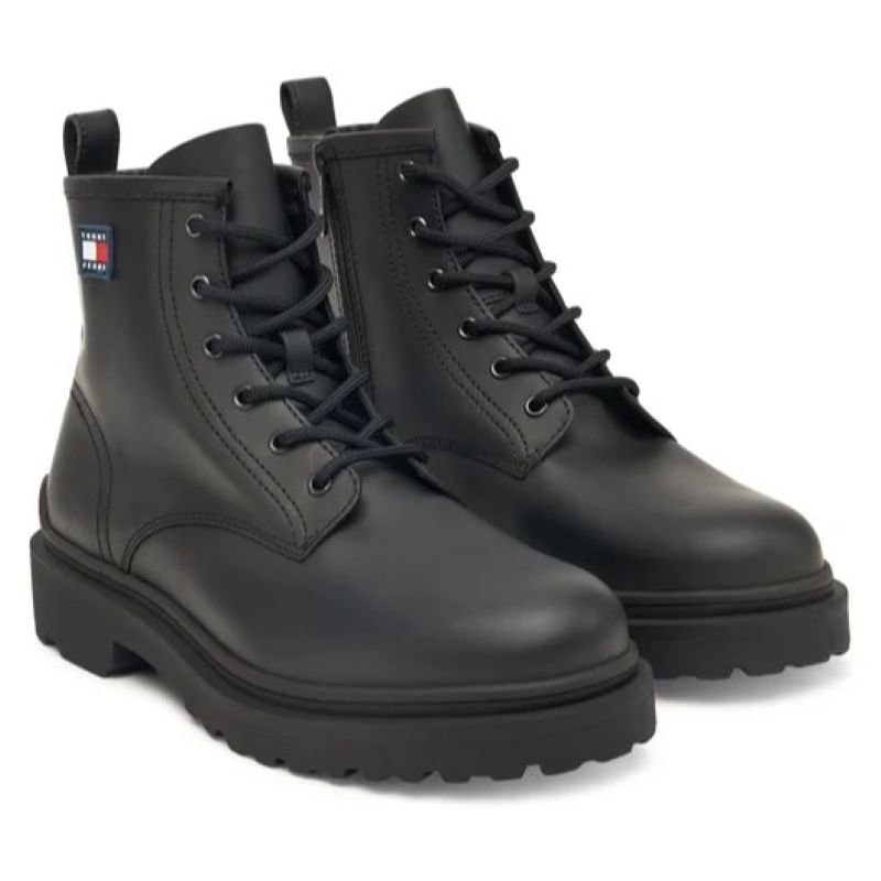 Ghete Tommy Hilfiger TJM LACE UP RUBBERIZED - poza 2