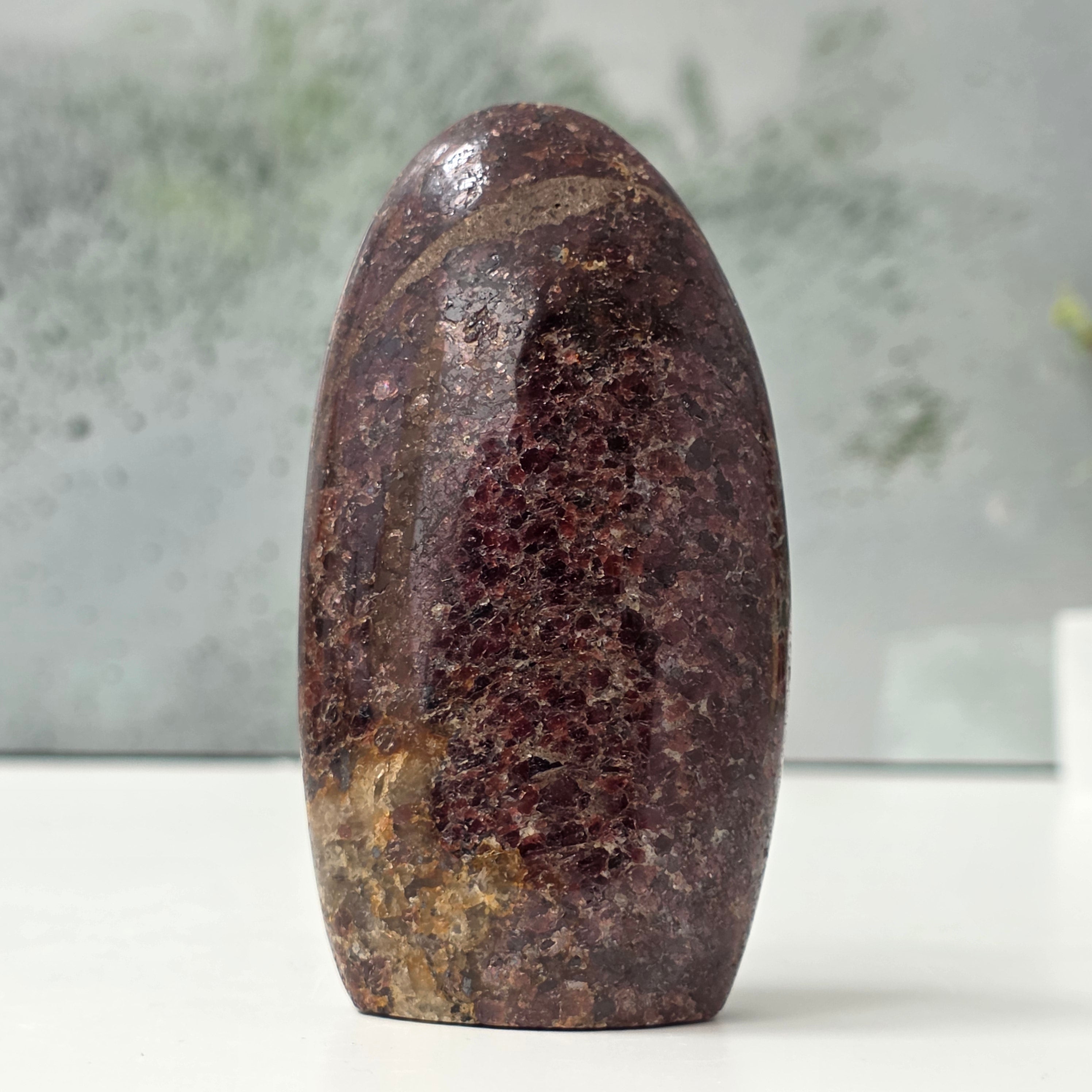 Granat Madagascar structura forma libera | Model 7