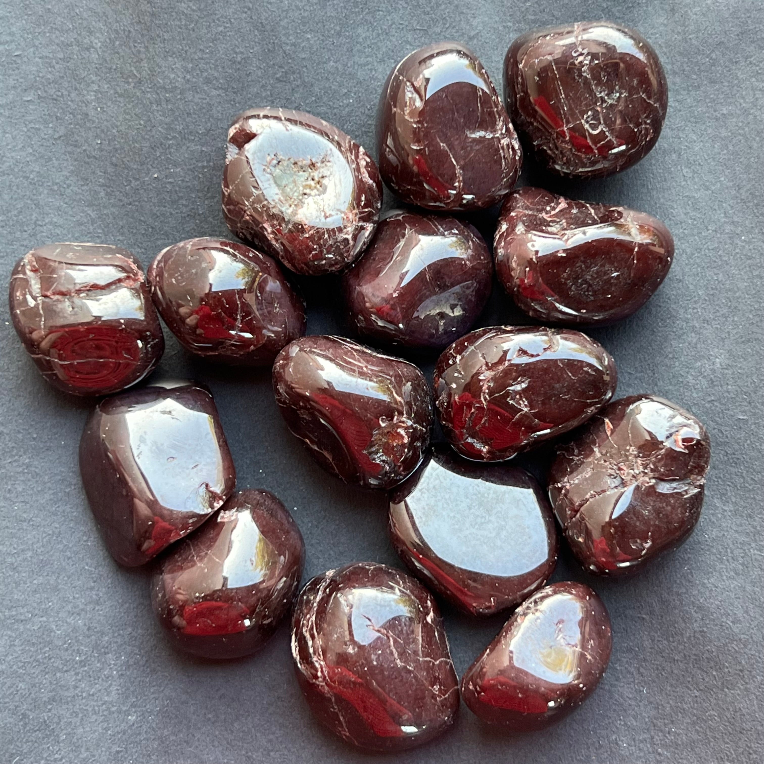 Granat piatra rulata mini