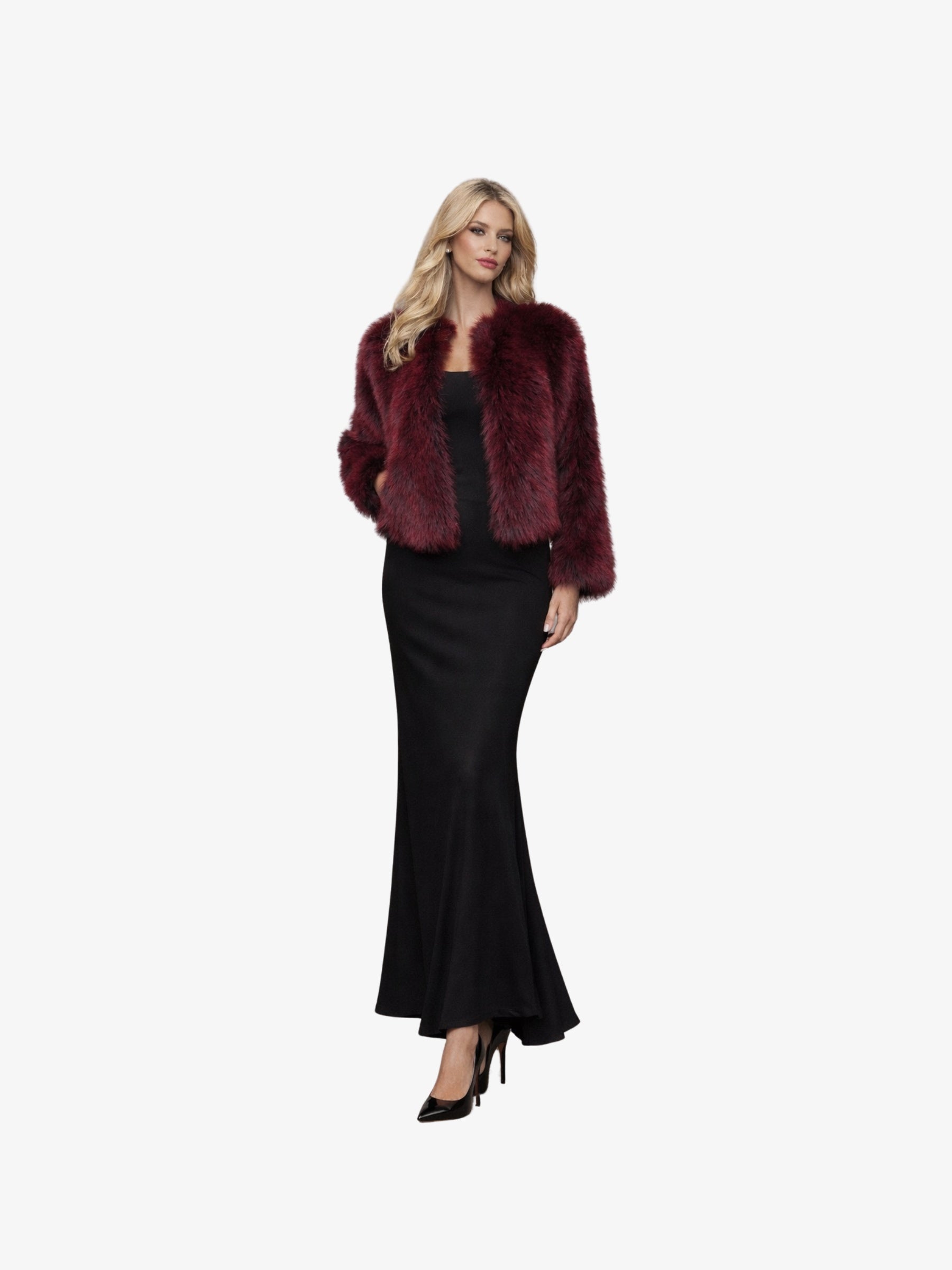 Haina de Blana "Ruby", Burgundy - L