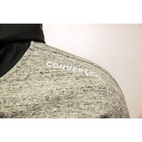 Hanorac barbati Converse Mixed Media Full-Zip Hoodie 10017907-080 - poza 5