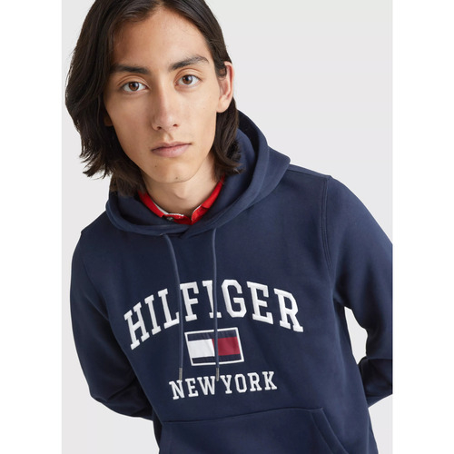 Hanorac barbati Tommy Hilfiger Modern Varsity MW0MW28173DW5 - poza 5