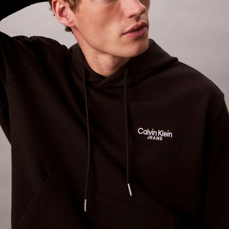 Hanorac Calvin Klein LS LOGO BACK PRINT HOODIE - poza 3