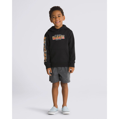Hanorac copii Vans Digi Flames Po VN000GFVBLK - poza 3