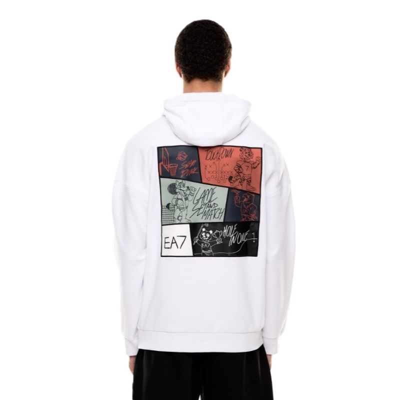 Hanorac EA7 M HOODIE RN KIDULT - poza 1