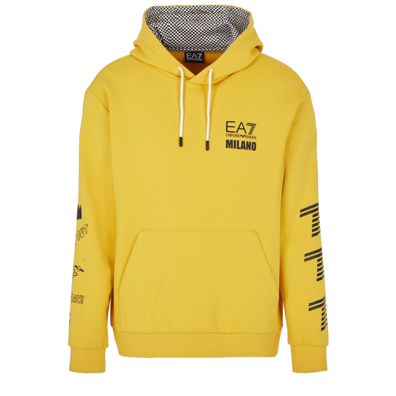 Hanorac EA7 M Hoodie RN Seven Fever BR - poza 1