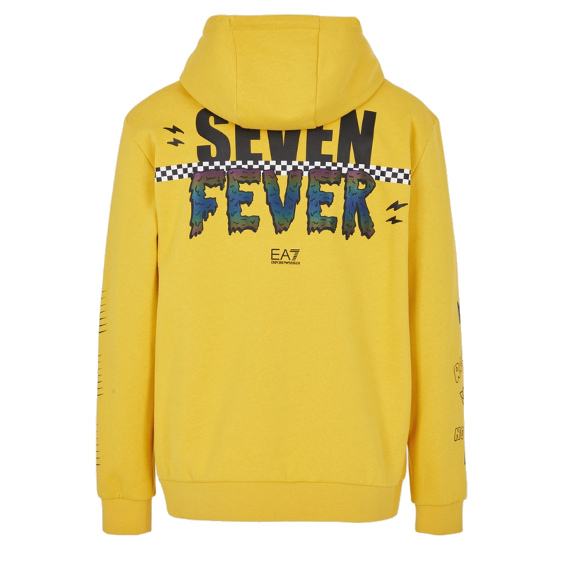 Hanorac EA7 M Hoodie RN Seven Fever BR - poza 2