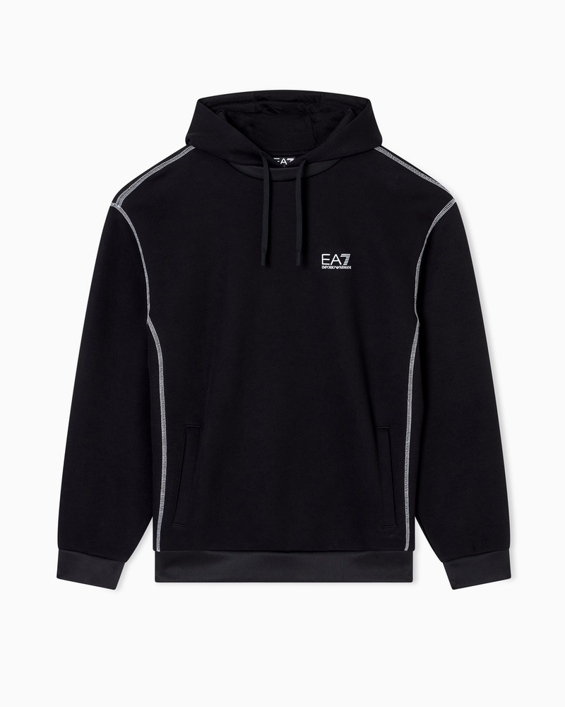 Hanorac EA7 NATURAL VENTUS7 M HOODIE RN STITCHING - poza 3