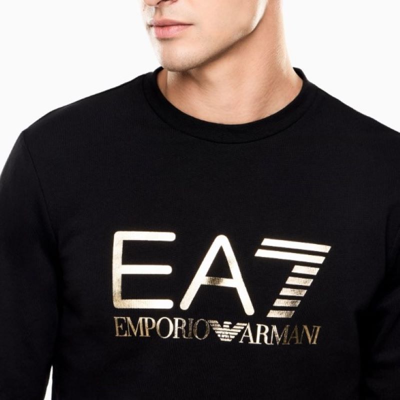 Hanorac EA7 TRAIN CORE ID M BIG LOGO T-TOP CN COFT CC - poza 3
