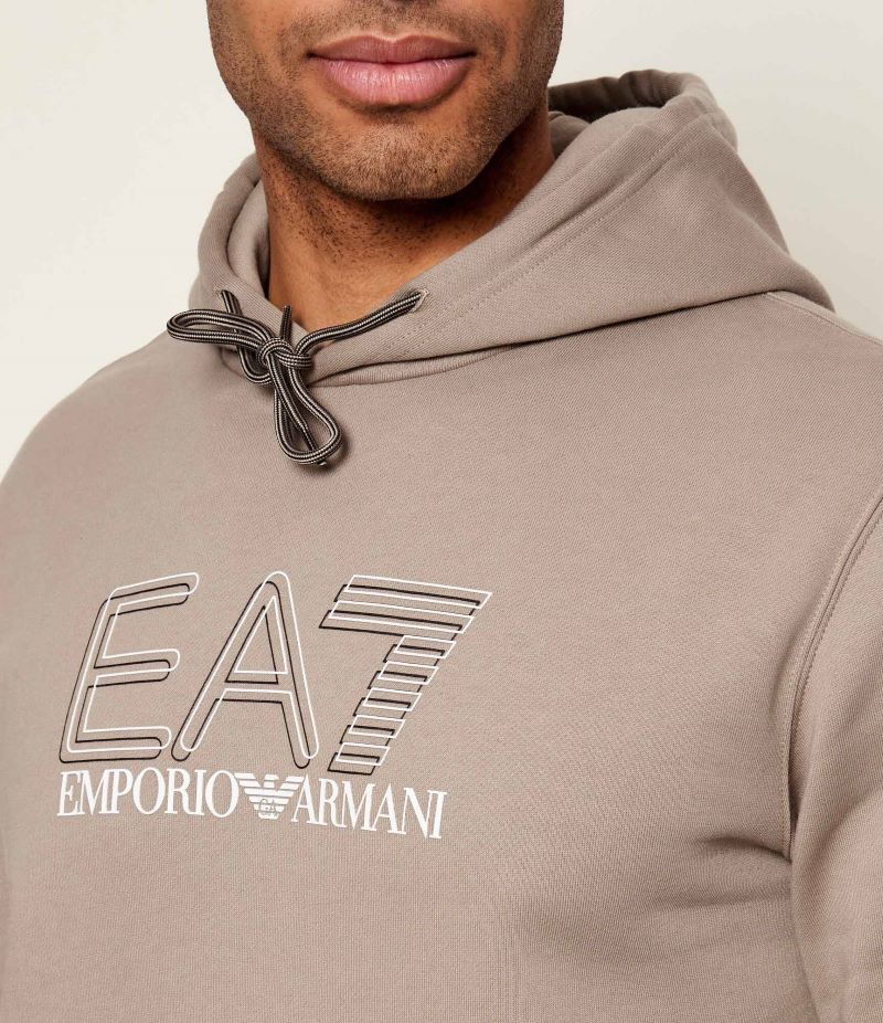 Hanorac EA7 TRAIN VISIBILITY M HOODIE RN BR - poza 3