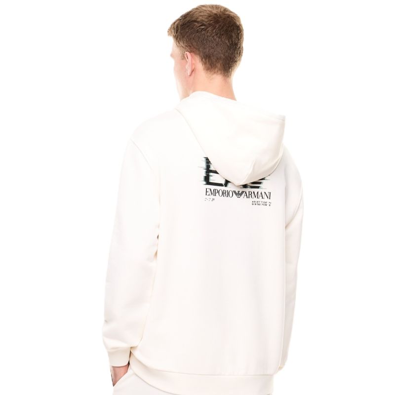 Hanorac EA7 TRAIN VISIBILITY M HOODIE RN SPECIAL LOGO - poza 3