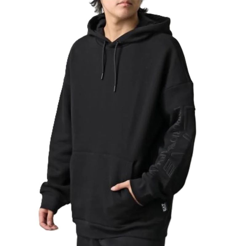 Hanorac EA7 U EMBROIDERY HOODIE RN COFT - poza 2