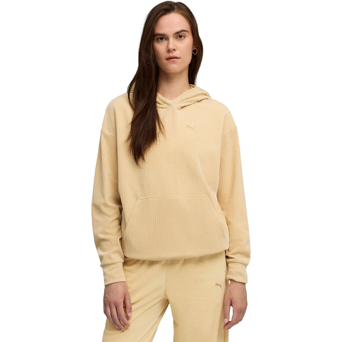 Hanorac femei Puma Ess Elevated Comfort Velour Rib Hoodie 68810783 - poza 1