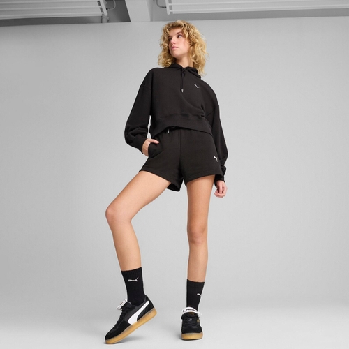 Hanorac femei Puma Wardrobe Ess Relaxed Cropped Hoodie Tr 62974601 - poza 3