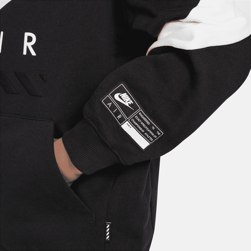Hanorac Nike K AIR FLC PO HOODIE -PD - poza 3