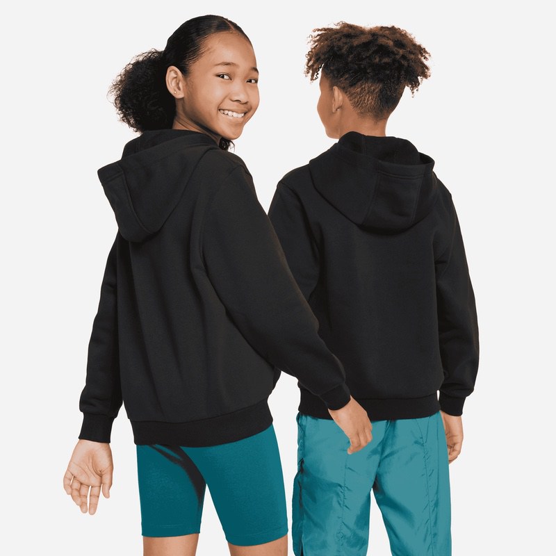 Hanorac Nike K NSW CLUB FLC HDY HBR - poza 2