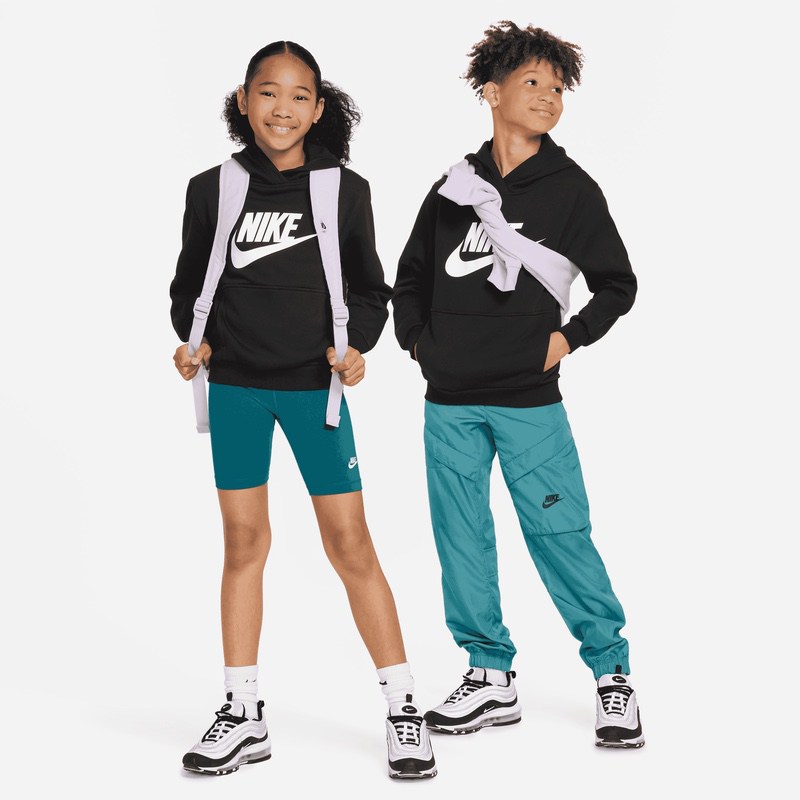 Hanorac Nike K NSW CLUB FLC HDY HBR - poza 3
