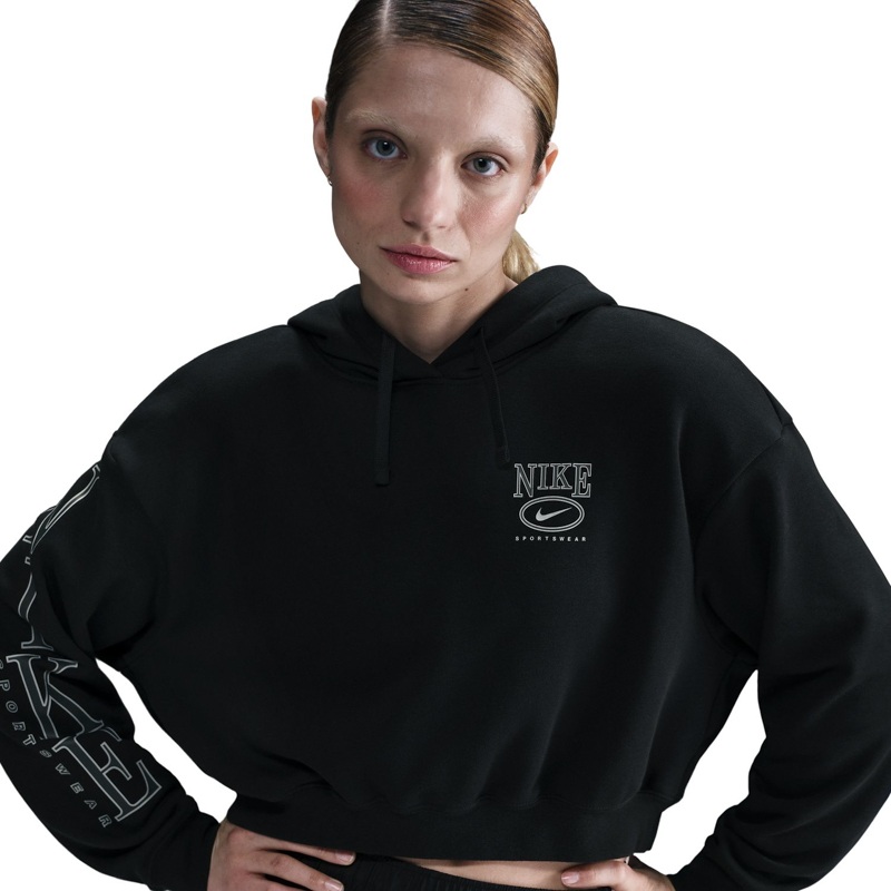 Hanorac Nike W NSW CLUB FLC OS GX CRP HDY - poza 1