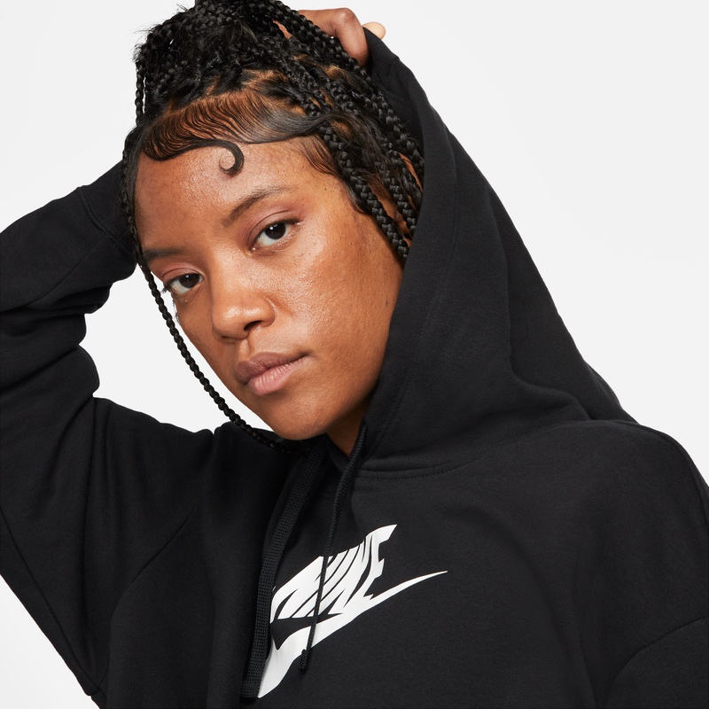 Hanorac Nike W Nsw Club Fleece GX crop - poza 3