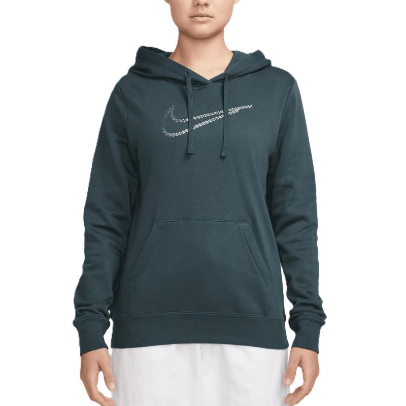 Hanorac Nike W Nsw PE CLB fleece SHINE OS PO - poza 1