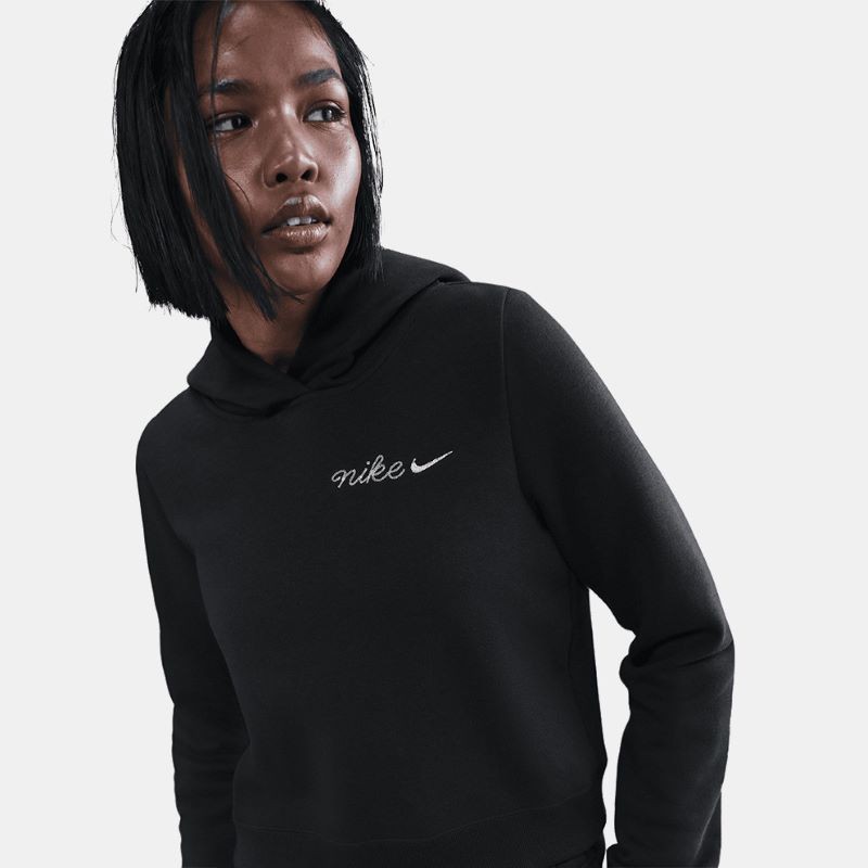 Hanorac Nike W NSW PHNX FLC SHRUNKEN HOODIE - poza 3