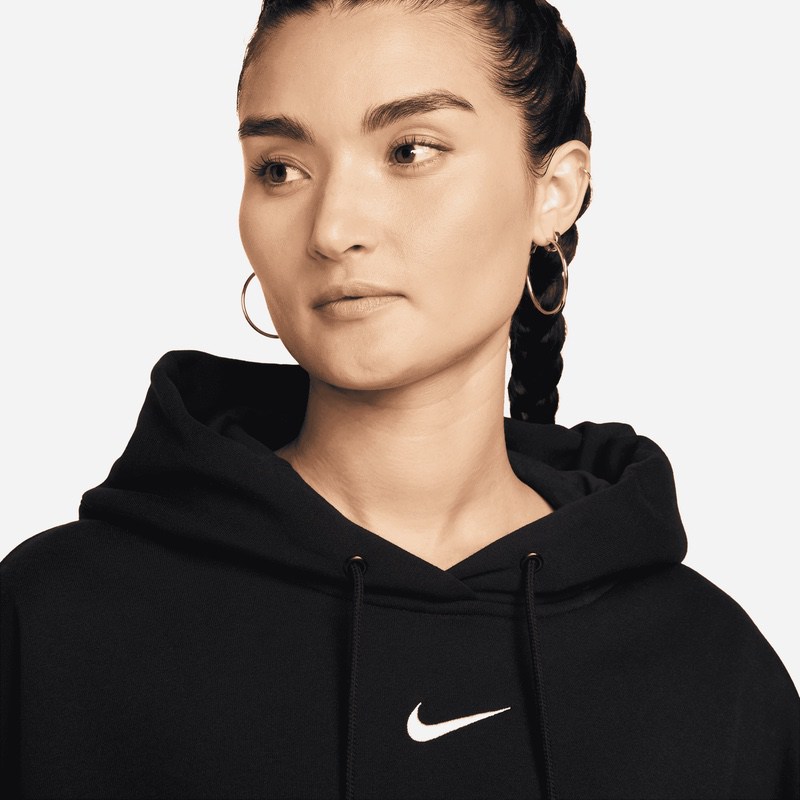 Hanorac Nike W Nsw PHNX fleece OOS PO hoodie - poza 4