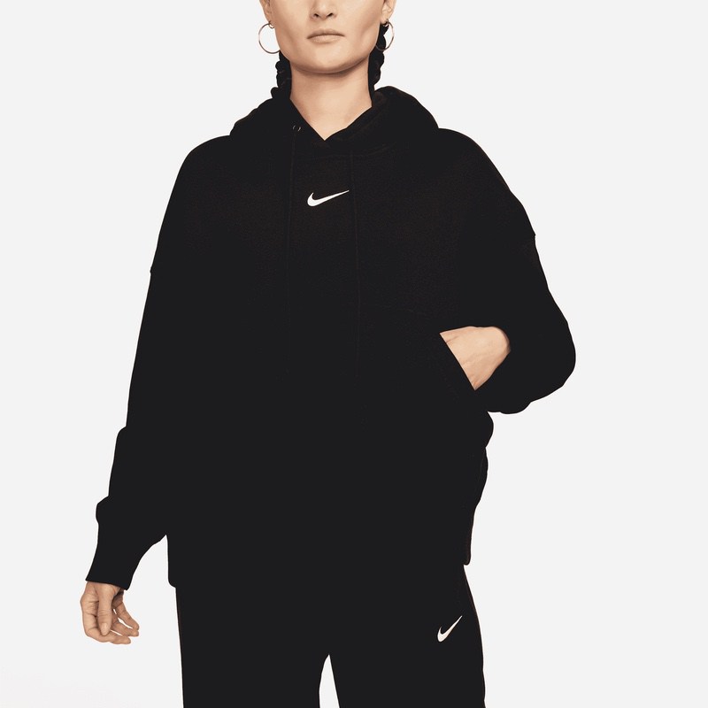 Hanorac Nike W Nsw PHNX fleece OOS PO hoodie - poza 5