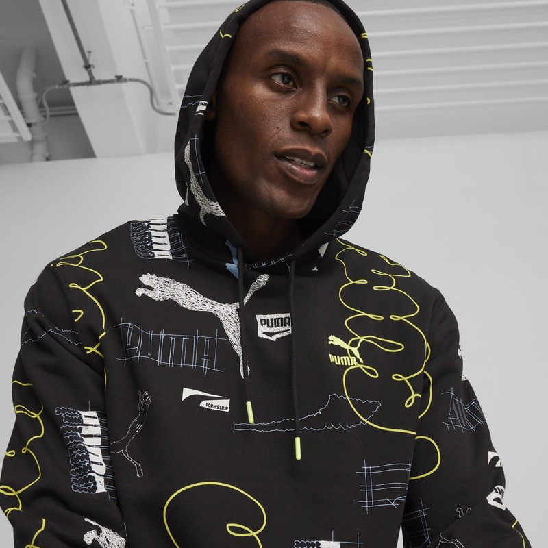 Hanorac Puma BRAND LOVE Hoodie - poza 3