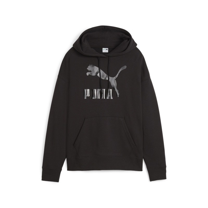 Hanorac Puma Classics Shiny Logo Hoodie - poza 1