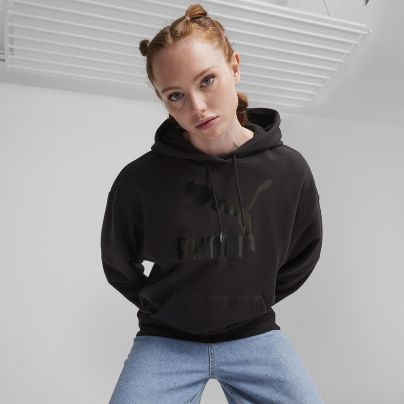 Hanorac Puma Classics Shiny Logo Hoodie - poza 5