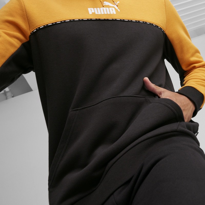 Hanorac Puma Essential Block x Tape Hoodie - poza 3