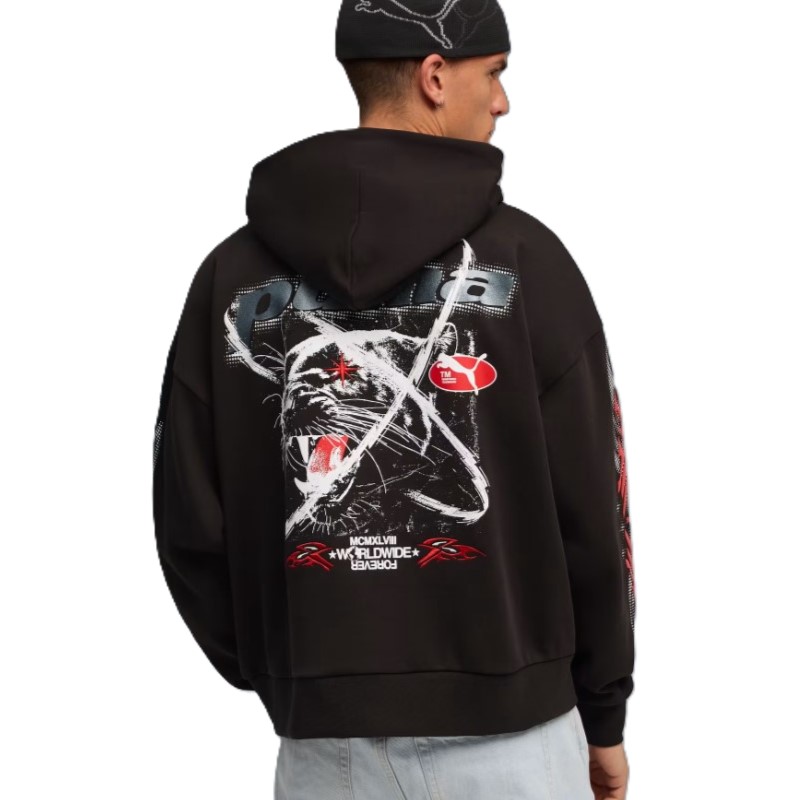 Hanorac Puma PUMATECH-X Boxy Hoodie FL - poza 2