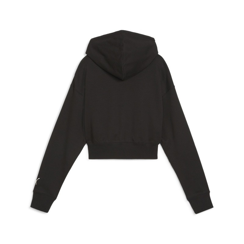 Hanorac Puma TEAM Cropped Hoodie - poza 2