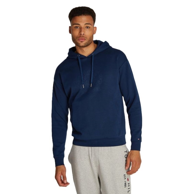 Hanorac Tommy Hilfiger EMBOSSED HILFIGER CREST HOODY - poza 1