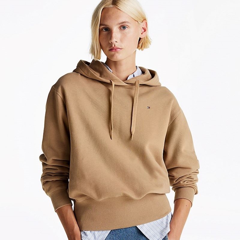Hanorac Tommy Hilfiger FLAG ON CHEST MDRN HOODIE - poza 2