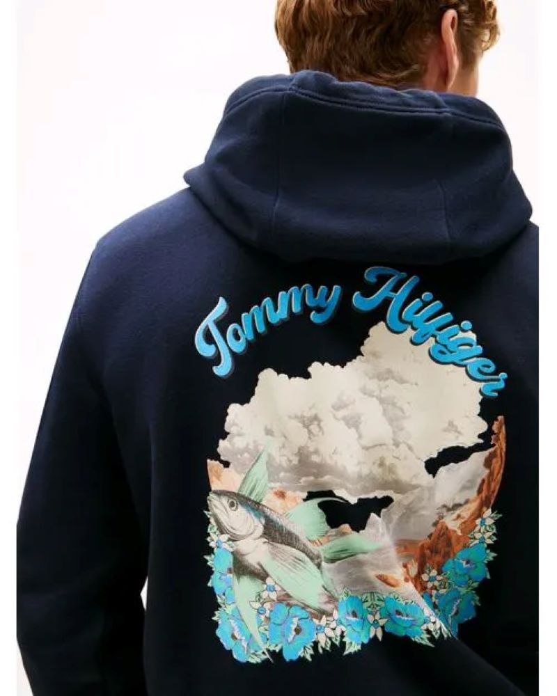 Hanorac Tommy Hilfiger IC GRAPHIC HOODY - poza 3