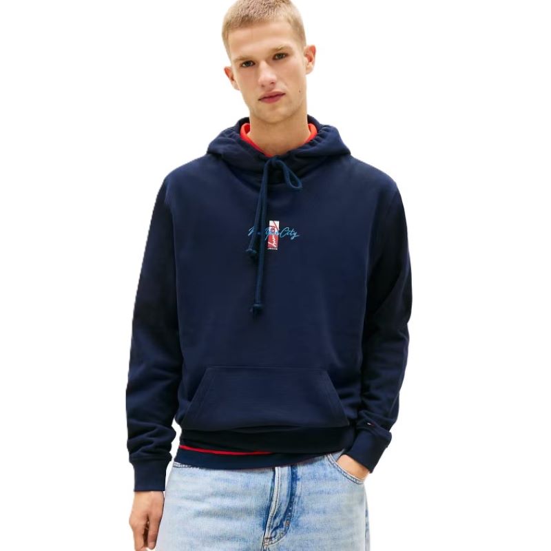 Hanorac Tommy Hilfiger TJM REG SIGN BACKPRINT HOOD EXT - poza 1
