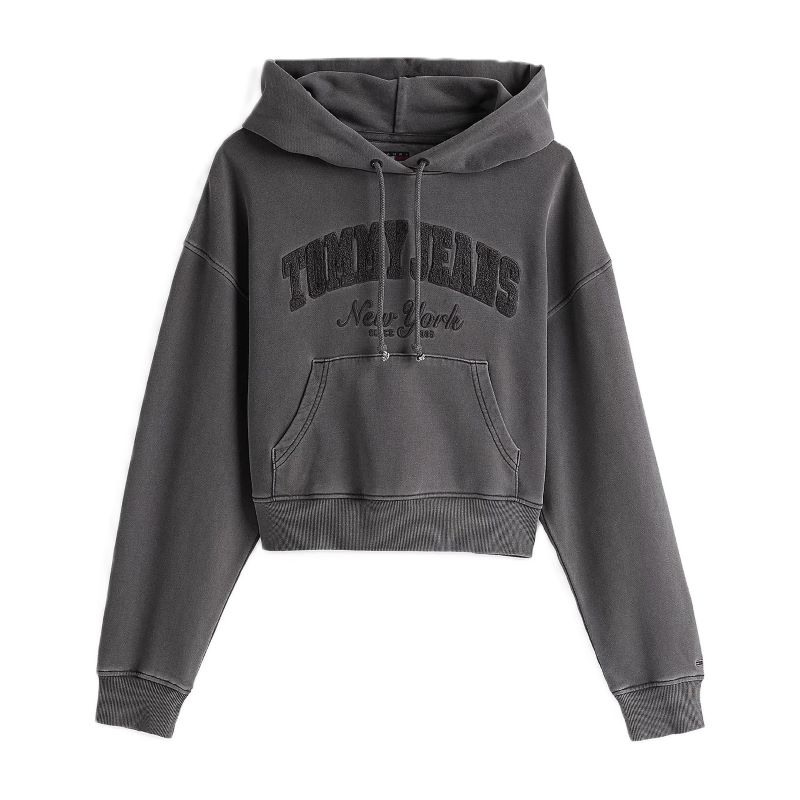 Hanorac Tommy Hilfiger TJW BOXY CRP GMD VARSITY HOODIE - poza 3