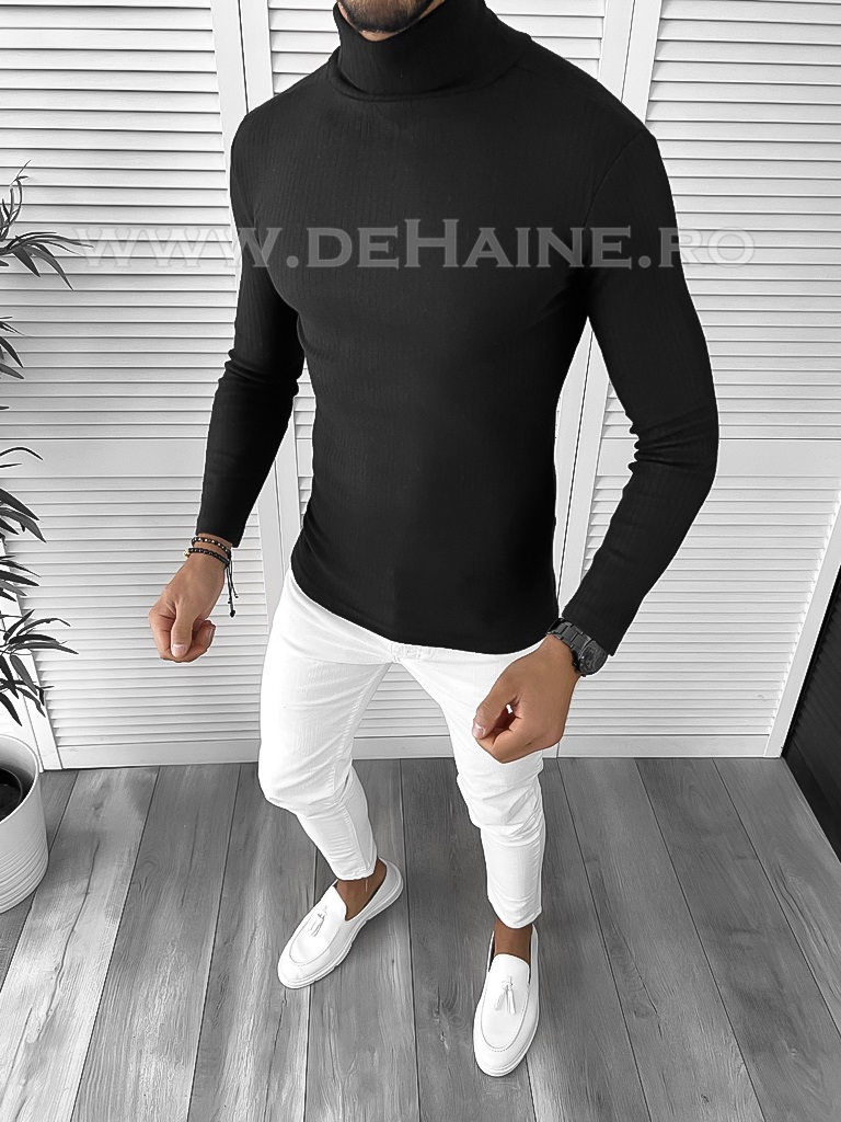 Helanca barbati neagra slim fit CU MIC DEFECT DEF3310 P19-3.1